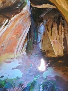 Rock formations in Ciudade de Itas